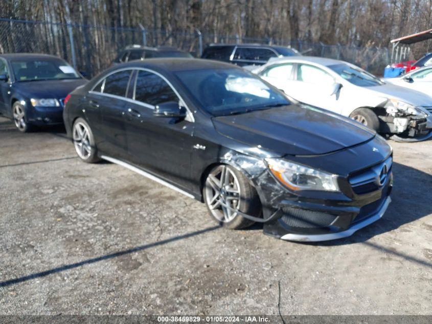 2014 Mercedes-Benz Cla 45 Amg 4Matic VIN: WDDSJ5CB6EN029843 Lot: 38459829