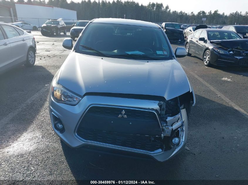 2015 Mitsubishi Outlander Sport Es VIN: 4A4AR3AW6FE028551 Lot: 38459976