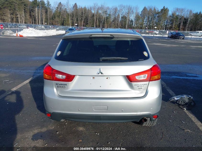 2015 Mitsubishi Outlander Sport Es VIN: 4A4AR3AW6FE028551 Lot: 38459976