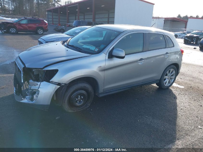 2015 Mitsubishi Outlander Sport Es VIN: 4A4AR3AW6FE028551 Lot: 38459976