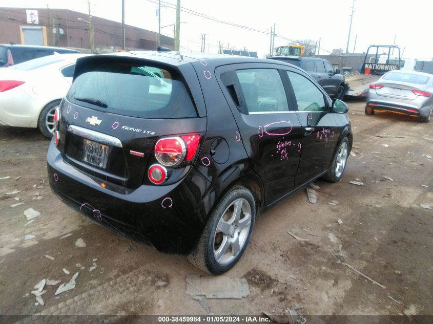 2014 Chevrolet Sonic Ltz Manual VIN: 1G1JF6SB5E4149775 Lot: 38459984