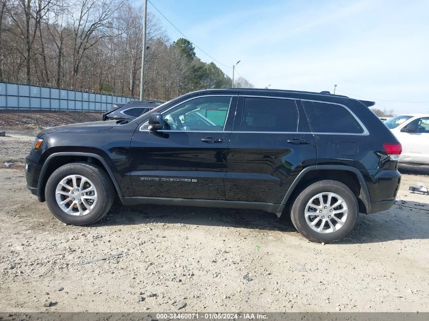 2022 Jeep Grand Cherokee Wk Laredo X 4X2 VIN: 1C4RJEAG0NC128385 Lot: 38460071