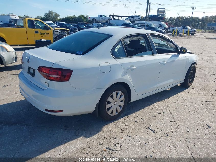 3VW267AJ2GM361192 2016 Volkswagen Jetta 1.4T S