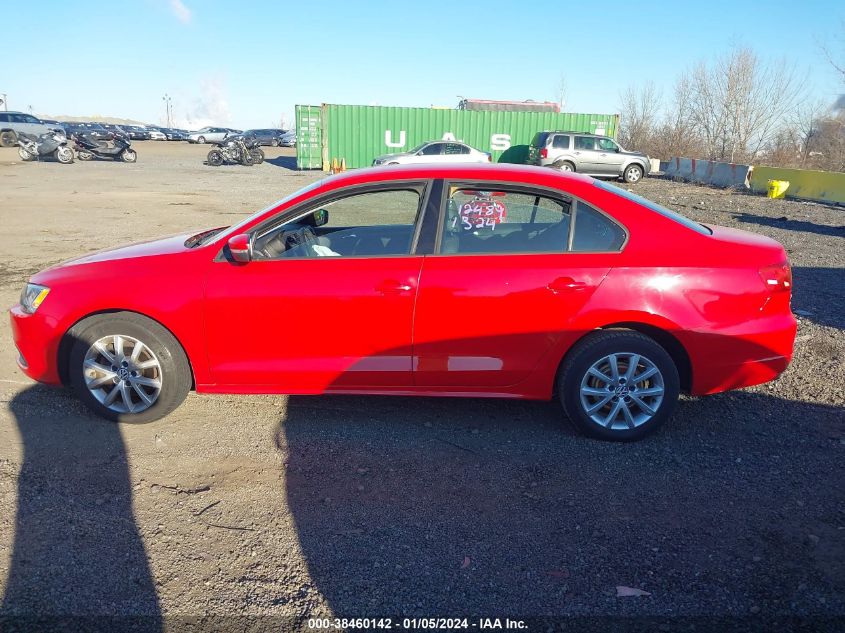 2011 Volkswagen Jetta 2.5L Se VIN: 3VWDZ7AJ3BM109928 Lot: 38460142