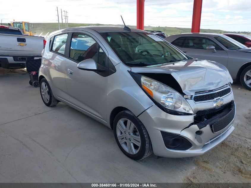 2015 Chevrolet Spark Ls Cvt VIN: KL8CB6S91FC712166 Lot: 38460166