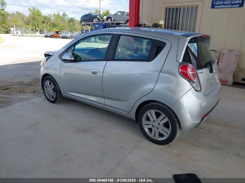 2015 Chevrolet Spark Ls Cvt VIN: KL8CB6S91FC712166 Lot: 38460166