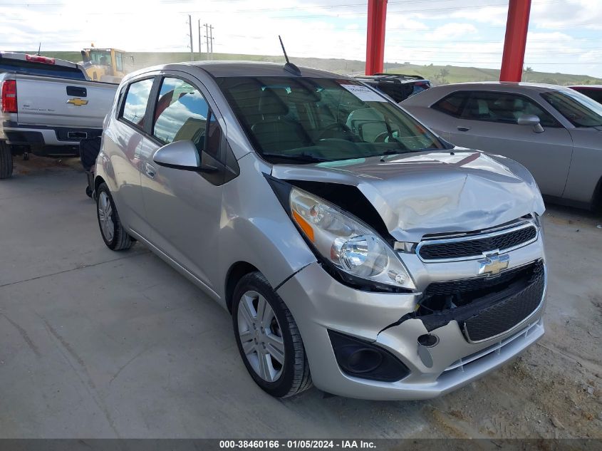 2015 Chevrolet Spark Ls Cvt VIN: KL8CB6S91FC712166 Lot: 38460166