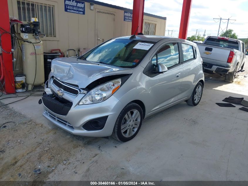 2015 Chevrolet Spark Ls Cvt VIN: KL8CB6S91FC712166 Lot: 38460166