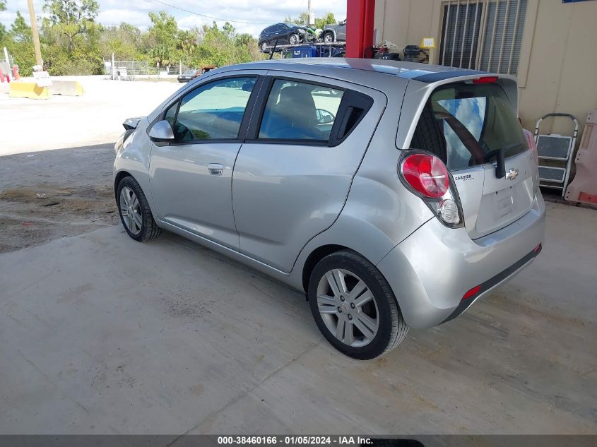 2015 Chevrolet Spark Ls Cvt VIN: KL8CB6S91FC712166 Lot: 38460166