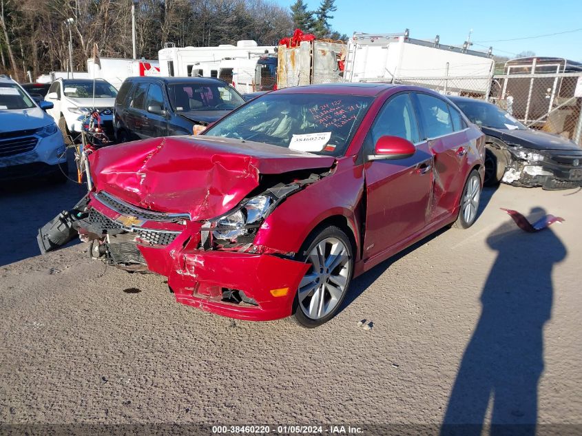 2012 Chevrolet Cruze Ltz VIN: 1G1PH5SC6C7279731 Lot: 38460220