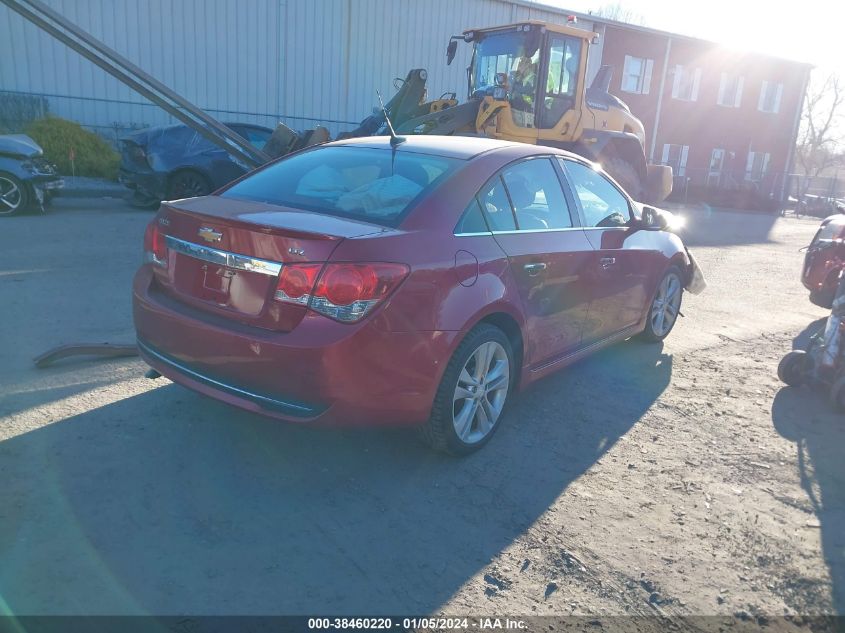 2012 Chevrolet Cruze Ltz VIN: 1G1PH5SC6C7279731 Lot: 38460220