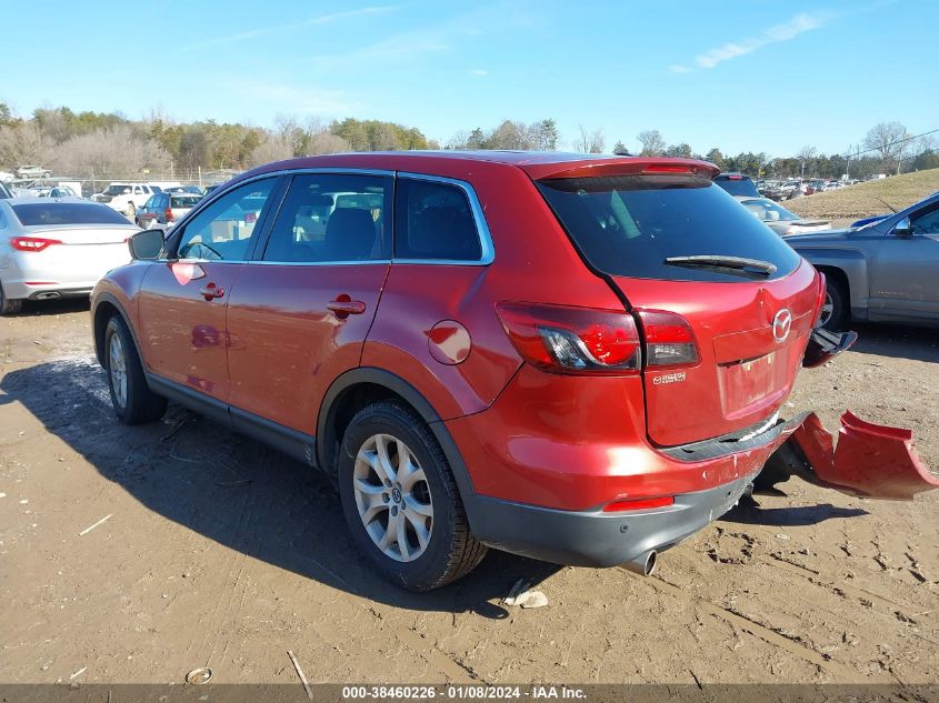 2013 Mazda Cx-9 Touring VIN: JM3TB2CA1D0423240 Lot: 38460226