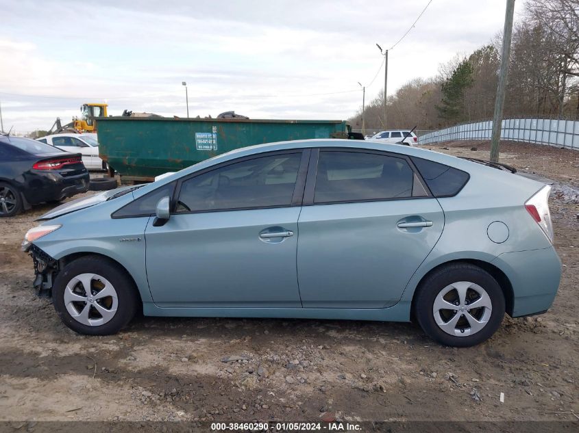 JTDKN3DU2E1787947 2014 Toyota Prius Two