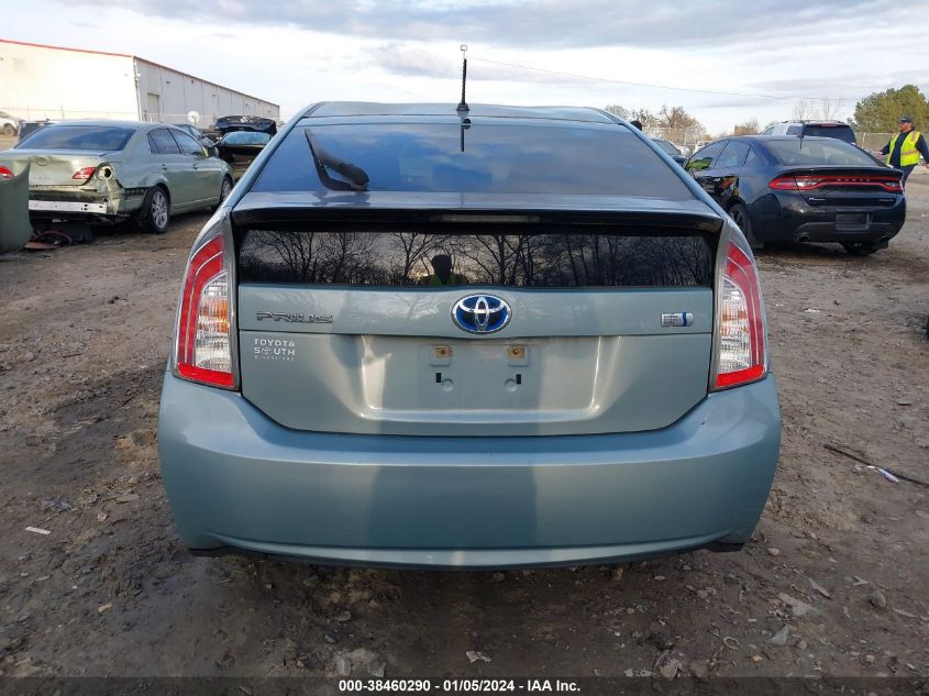 2014 Toyota Prius Two VIN: JTDKN3DU2E1787947 Lot: 38460290