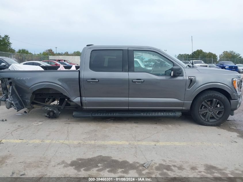 2023 Ford F-150 Xlt VIN: 1FTEW1C53PFC08821 Lot: 38460301