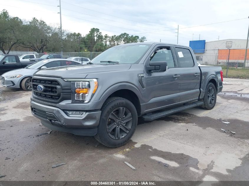 2023 Ford F-150 Xlt VIN: 1FTEW1C53PFC08821 Lot: 38460301