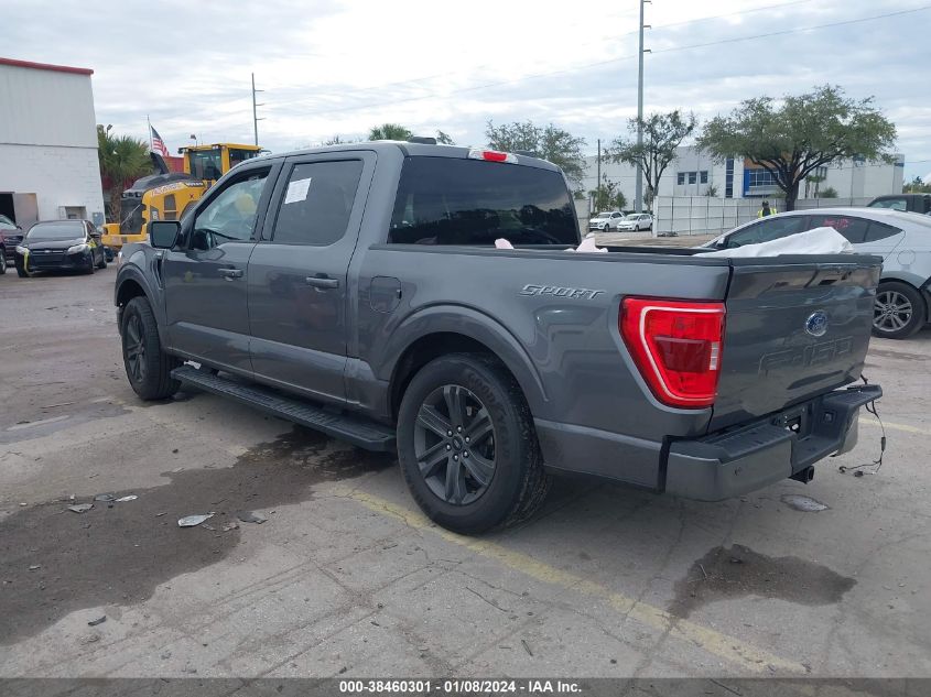 2023 Ford F-150 Xlt VIN: 1FTEW1C53PFC08821 Lot: 38460301