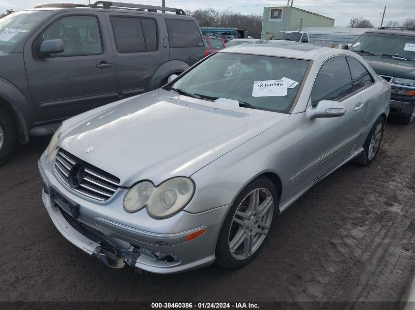 2004 Mercedes-Benz Clk 500 VIN: WDBTJ75J14F073075 Lot: 38460386