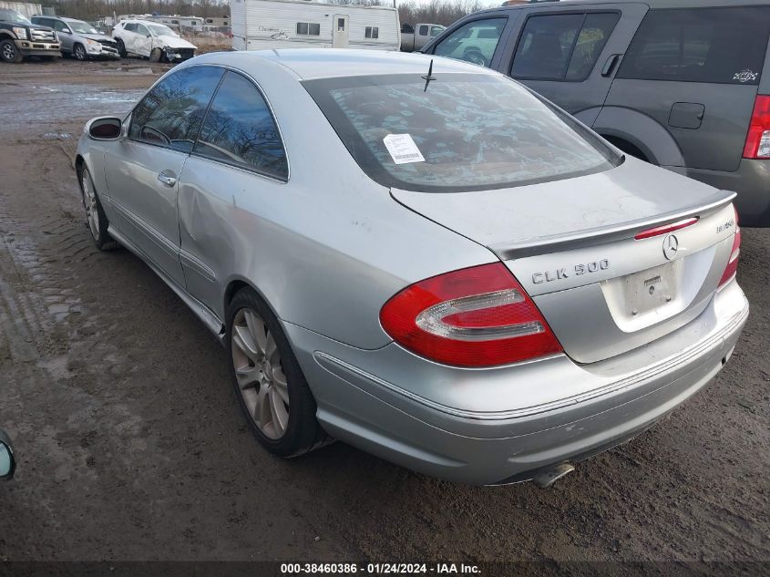 2004 Mercedes-Benz Clk 500 VIN: WDBTJ75J14F073075 Lot: 38460386