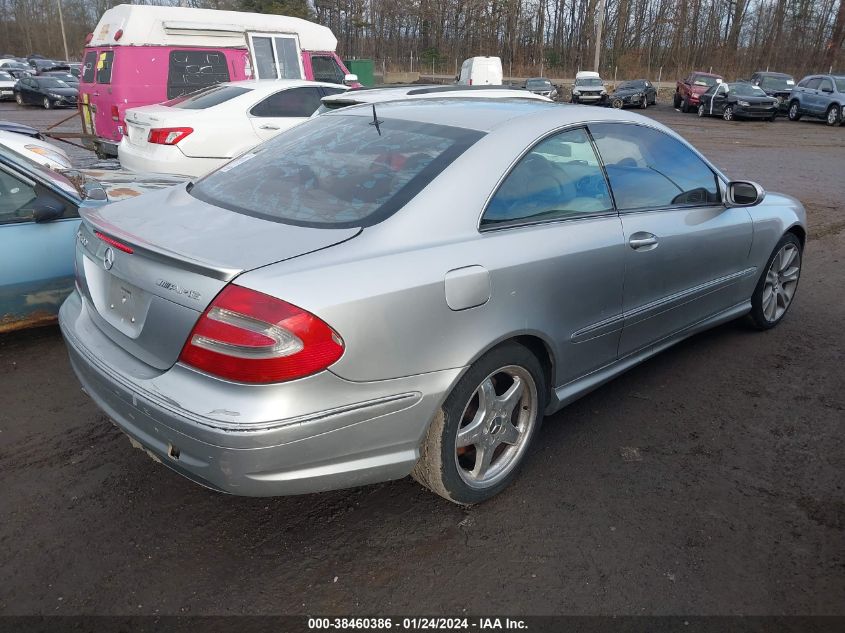 2004 Mercedes-Benz Clk 500 VIN: WDBTJ75J14F073075 Lot: 38460386