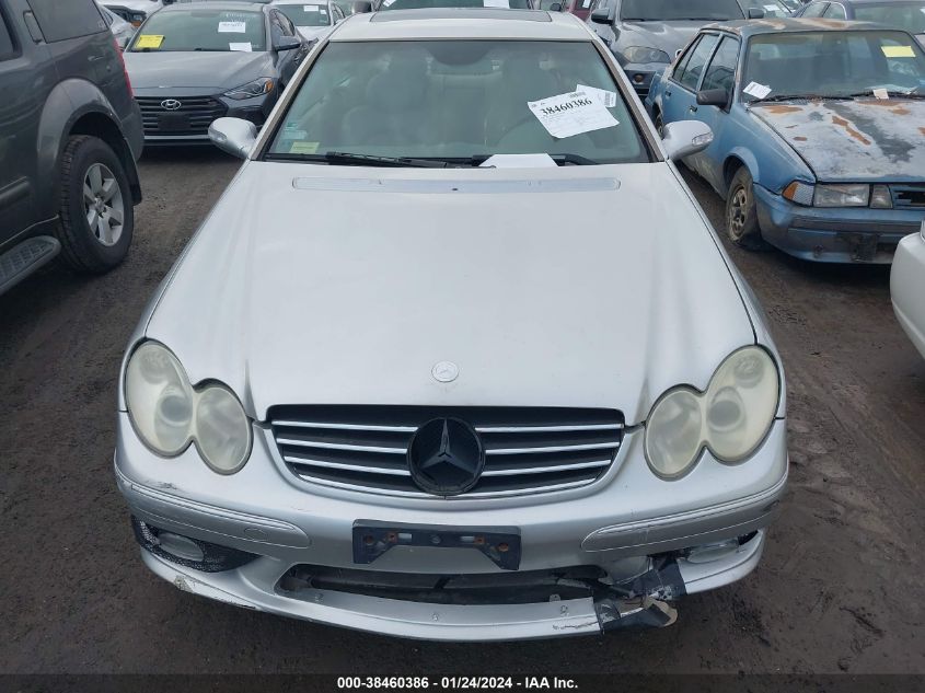 2004 Mercedes-Benz Clk 500 VIN: WDBTJ75J14F073075 Lot: 38460386