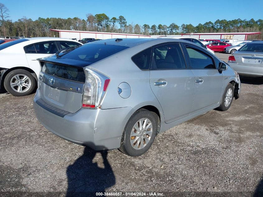 2012 Toyota Prius Plug-In VIN: JTDKN3DP0C3027544 Lot: 38460557