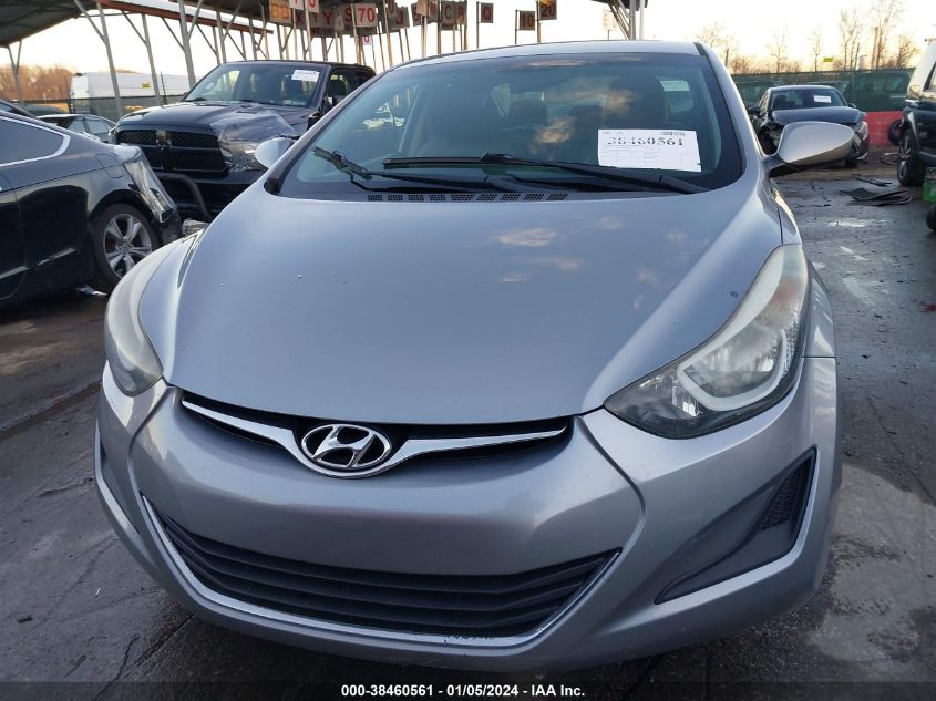 2015 Hyundai Elantra Se VIN: 5NPDH4AE3FH635351 Lot: 38460561