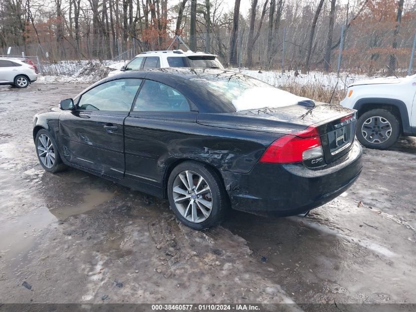 YV1672MC2DJ143435 2013 Volvo C70 T5/T5 Platinum/T5 Premier Plus