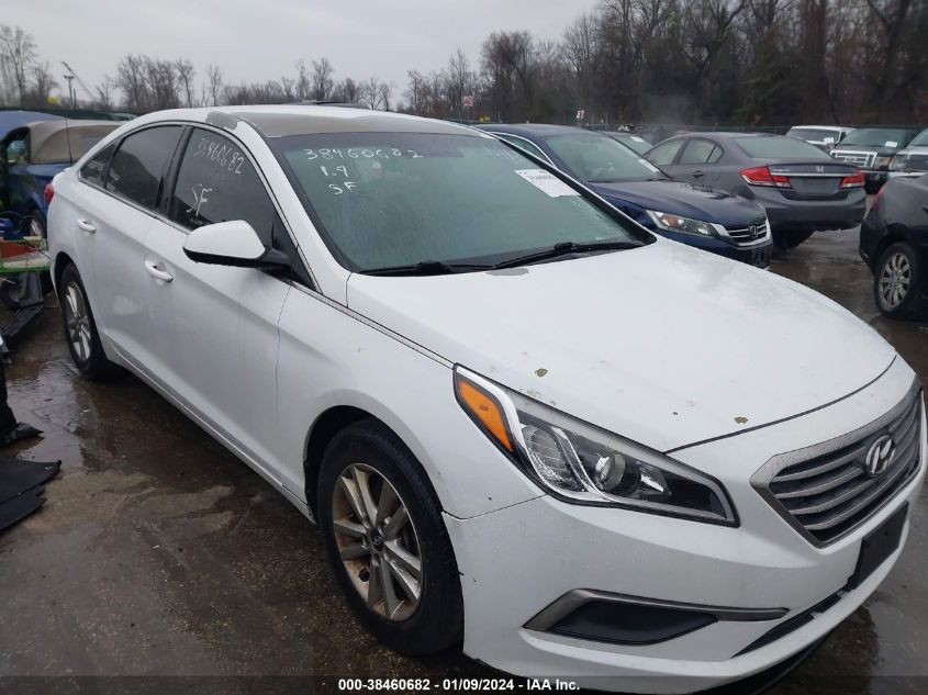 2016 Hyundai Sonata Se VIN: 5NPE24AF3GH358863 Lot: 38460682