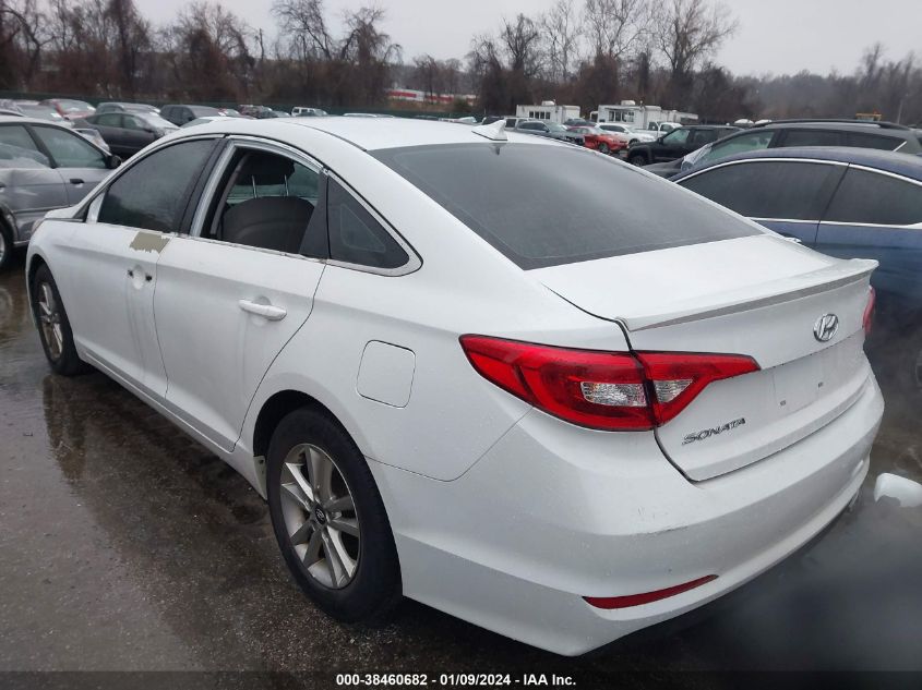 2016 Hyundai Sonata Se VIN: 5NPE24AF3GH358863 Lot: 38460682