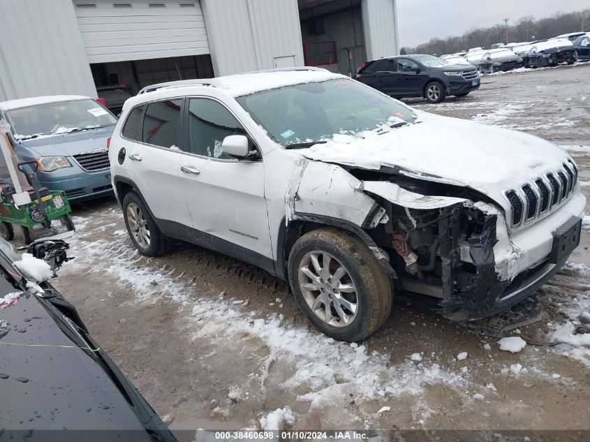 2016 Jeep Cherokee Limited VIN: 1C4PJMDS6GW239638 Lot: 38460698