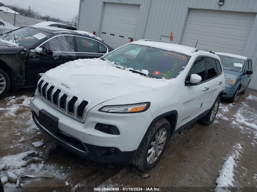 2016 Jeep Cherokee Limited VIN: 1C4PJMDS6GW239638 Lot: 38460698