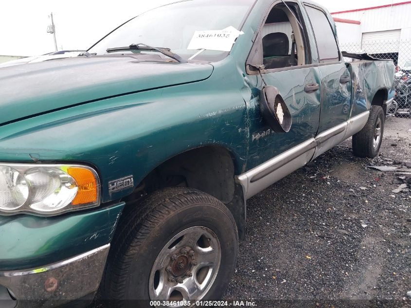 2003 Dodge Ram 2500 Slt/Laramie/St VIN: 1D7KU28D03J568883 Lot: 38461035