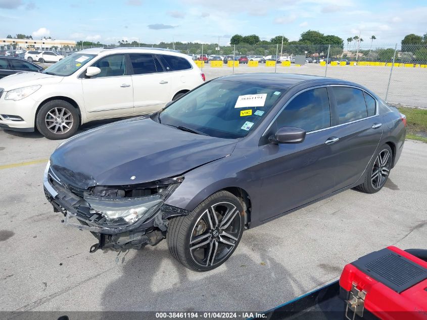 1HGCR2F55FA267799 2015 Honda Accord Sport