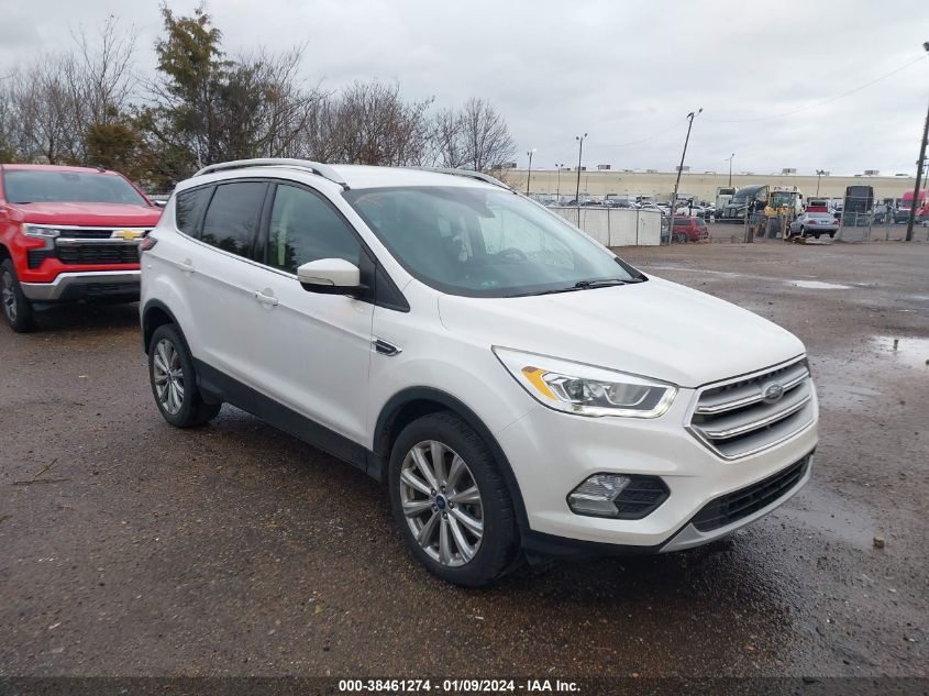 2017 Ford Escape Titanium VIN: 1FMCU0J9XHUE05250 Lot: 38461274