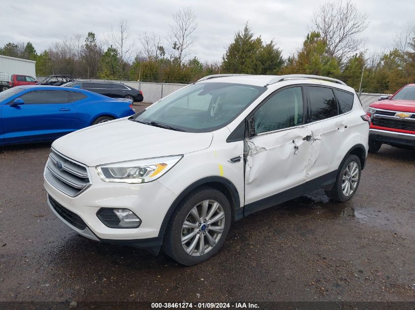 2017 Ford Escape Titanium VIN: 1FMCU0J9XHUE05250 Lot: 38461274