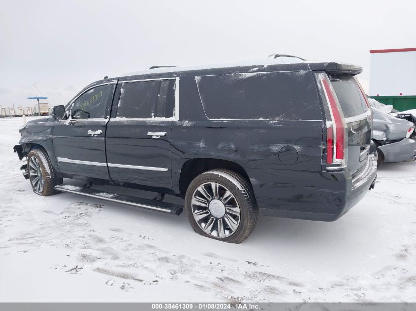 1GYS4UKJ0FR746571 2015 Cadillac Escalade Esv Platinum