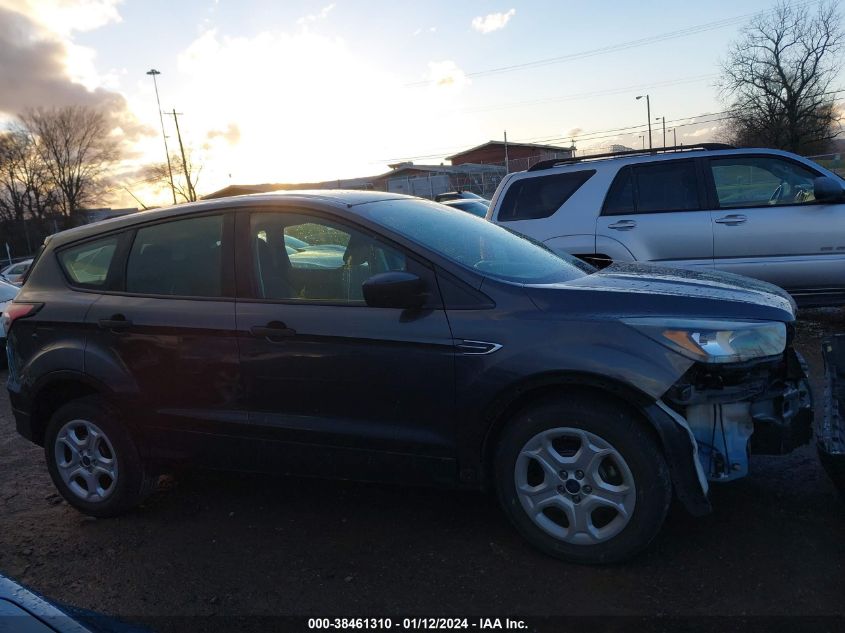 2018 Ford Escape S VIN: 1FMCU0F72JUC78992 Lot: 38461310