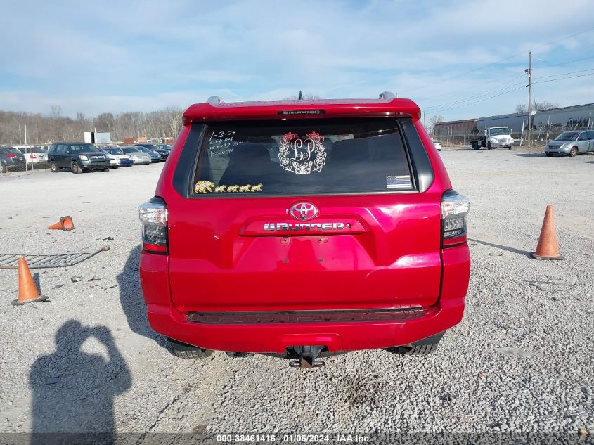 2018 Toyota 4Runner Sr5 Premium VIN: JTEBU5JR5J5548342 Lot: 38461416