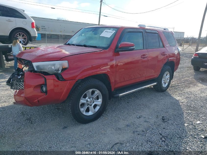 2018 Toyota 4Runner Sr5 Premium VIN: JTEBU5JR5J5548342 Lot: 38461416