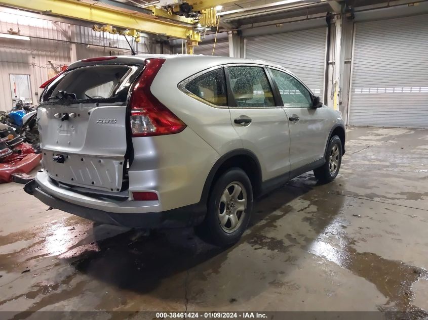 2015 Honda Cr-V Lx VIN: 5J6RM4H33FL068487 Lot: 38461424