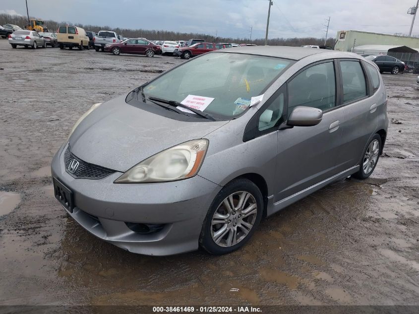 2010 Honda Fit Sport VIN: JHMGE8H44AS007558 Lot: 38461469