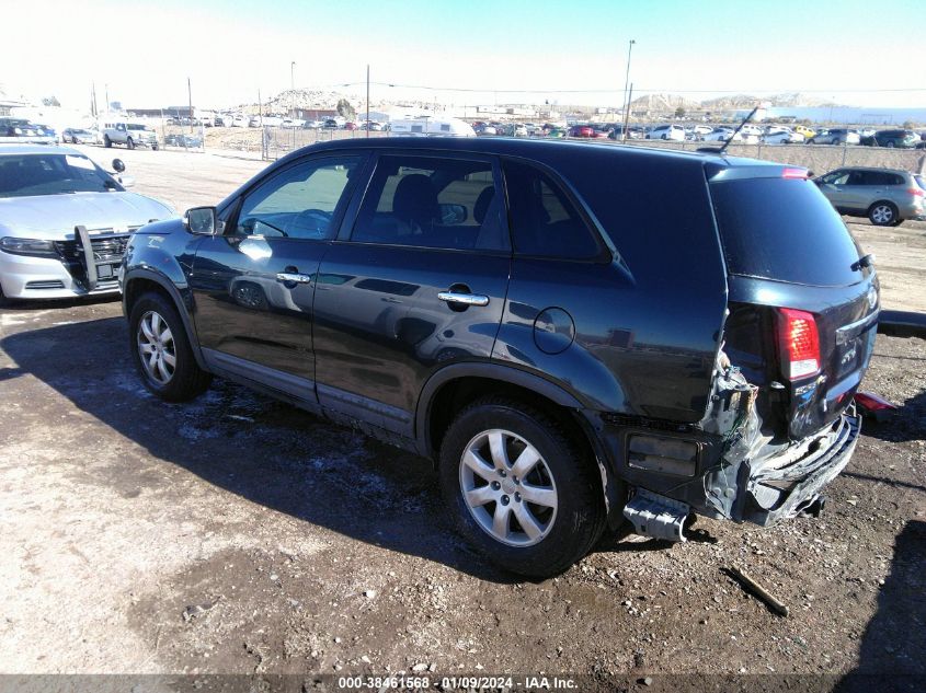 2012 Kia Sorento Lx VIN: 5XYKT3A14CG246508 Lot: 38461568