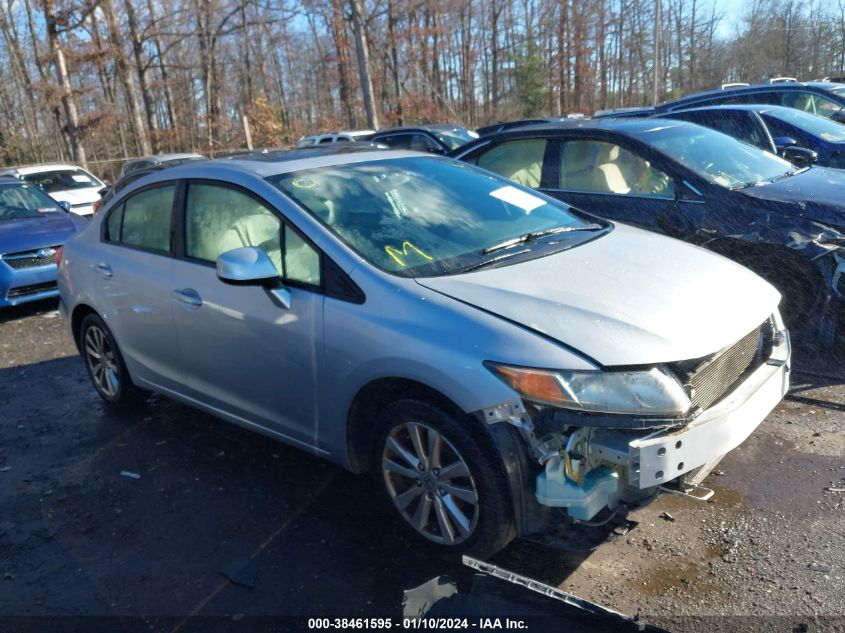 2012 Honda Civic Ex VIN: 19XFB2F84CE319166 Lot: 38461595