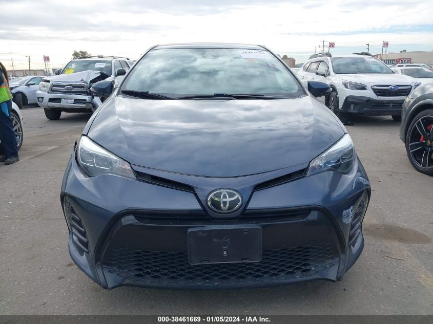 2017 Toyota Corolla Se VIN: 2T1BURHE5HC817631 Lot: 38461669