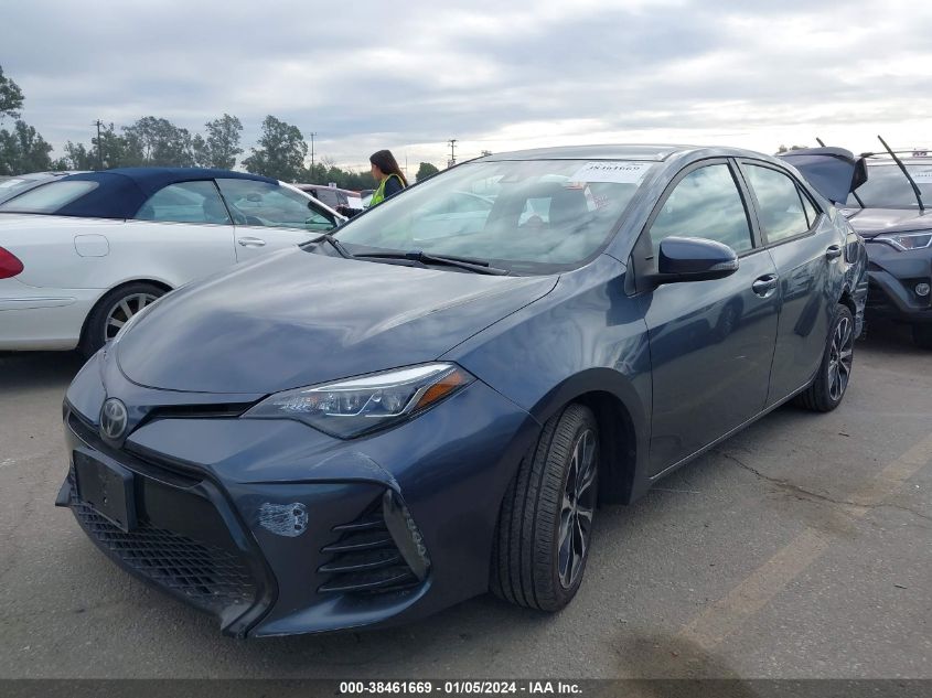 2017 Toyota Corolla Se VIN: 2T1BURHE5HC817631 Lot: 38461669