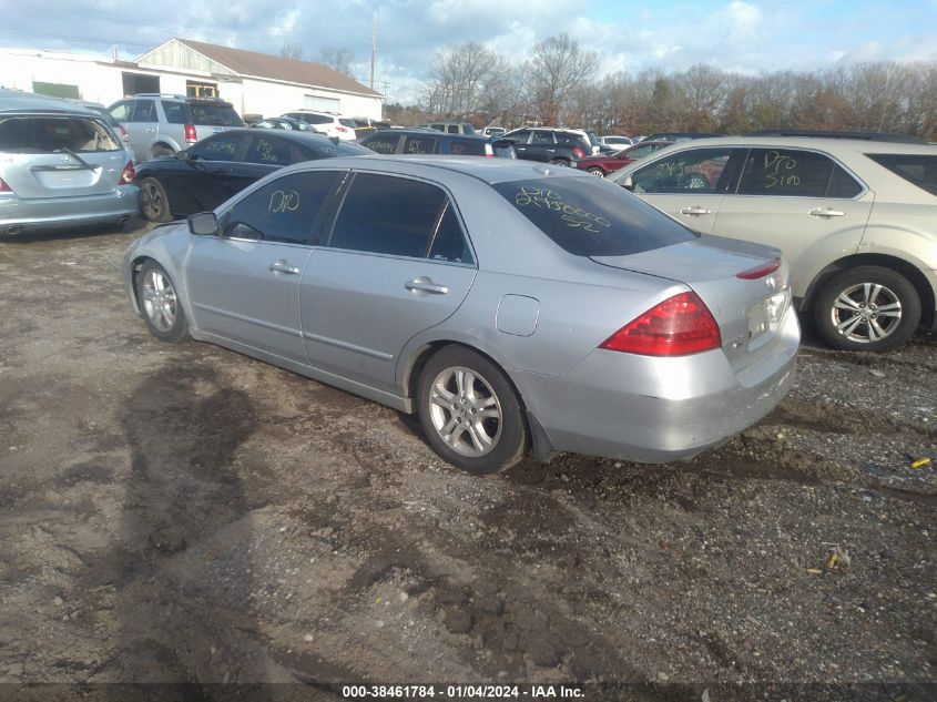 2006 Honda Accord 3.0 Ex VIN: 1HGCM66566A070470 Lot: 38461784