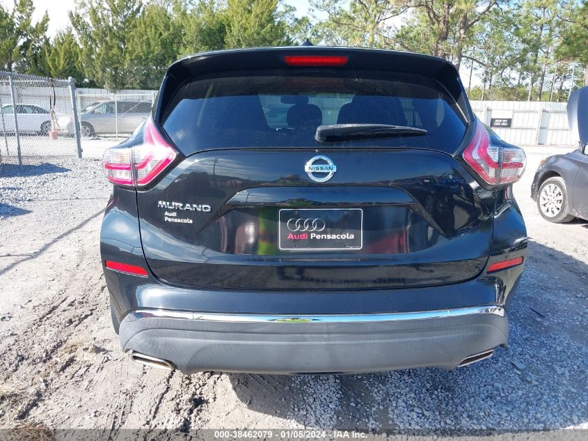 2015 Nissan Murano S VIN: 5N1AZ2MGXFN252522 Lot: 38462079