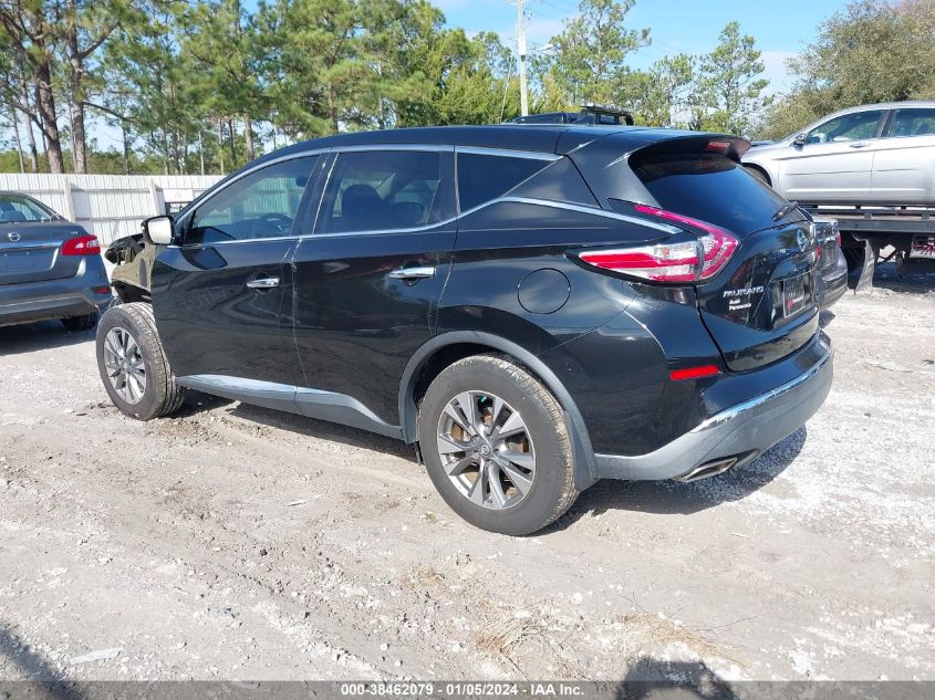 5N1AZ2MGXFN252522 2015 Nissan Murano S