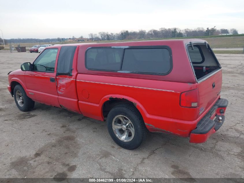 2003 Chevrolet S-10 Ls VIN: 1GCCS19XX38197844 Lot: 38462199